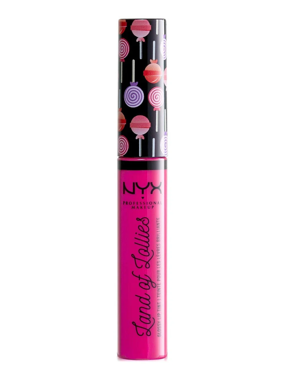 2 Pc NYX Land of Lollies Glossy Lip Tint SWEET CHEEK & LOLLI LOLLI (Pink & Red)